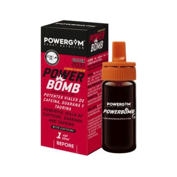 Powerbomb Vial Energético Limón Powergym  1 Vial 10 Ml