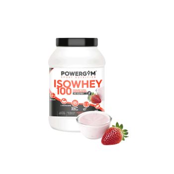 Proteína Isowhey 100 Powergym Yogur Con Fresas