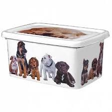 Contenedor Diseño Perros Great Plastic Urban 26,5 X 19,5 X 12,5 Cm 4l