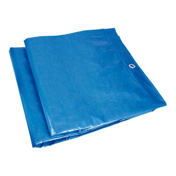 Lona De Protección Ferrestock Azul Polietileno