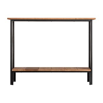 Consola, De Madera De Abeto, En Color Negro, De 100x30x76cm