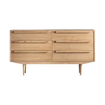 Buffet, De Madera Mindi, En Color Marrón, De 150x47x82cm