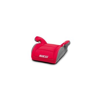 Alzador Elevador Infantil Coche Sparco Gr. Ii/iii Rojo/gris Acolchado 3cm..