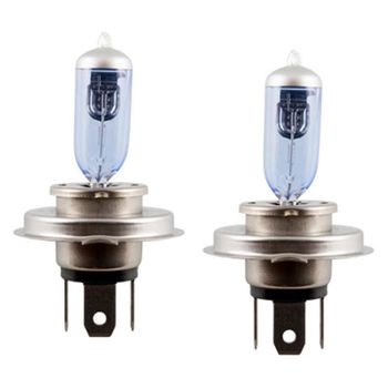 Bom12721 - Set Lámparas Coche H4 Blue Pro 130% E-mark Superlite.