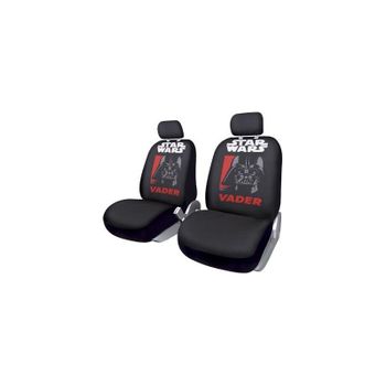 Stw101 - Juego De 2 Fundas De Asiento Delanteras Star Wars Vader.