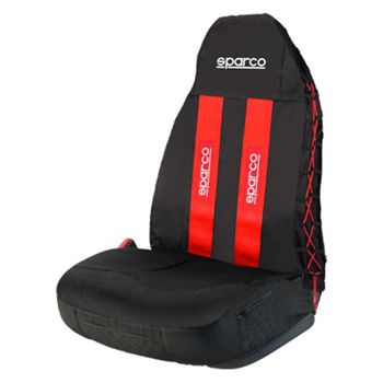 Spc1020rs - Funda Asiento Universal Individual Coche Roja Sparco Spc.