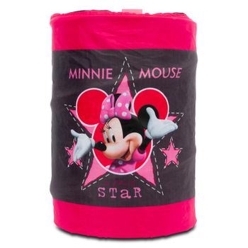 Minnie112 Papelera Textil Minnie Para Coche De Disney ® Producto Original.