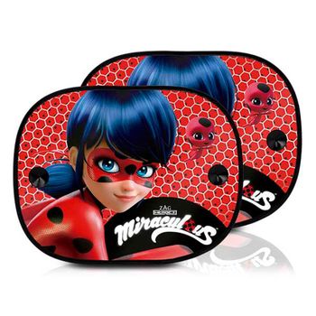 Ladyb101 2 Cortinillas Ladybug Para Coche.