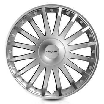 Tapacubos Goodyear Monza Plateado 16" (4 Uds)