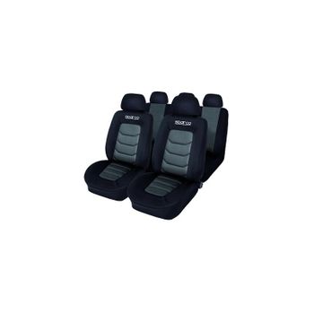 FUNDA ASIENTO Coche Universal ANTI SUDOR en Tejido Transpirable Negro