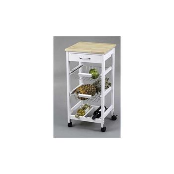 Organizador de especias deslizante y pivotante WS-900-128 blanco