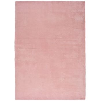 Alfombra Lisa Tacto Suave - Atticgo - Kristel - Rosa, 60x110 Cm