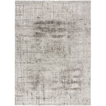 Alfombra Abstracta - Atticgo - Smoothy - Plata, 135x190 Cm
