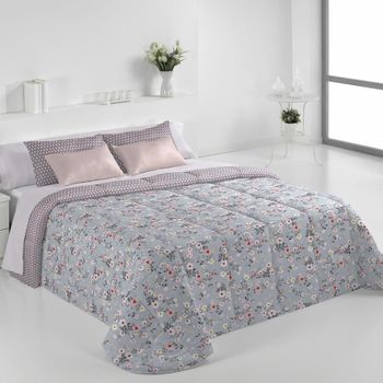 Edredon Conforter Velvet Bermeo Tejido Aterciopelado Para Cama De 135 Cm  con Ofertas en Carrefour