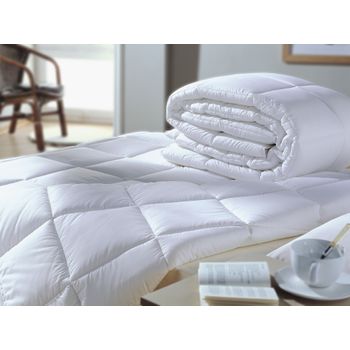 Relleno Nordico Liso Blanco 400gr Cama 80 Cms.