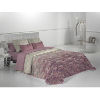 Colcha Bouti Bimba Color Malva Cama De 105 Cms.