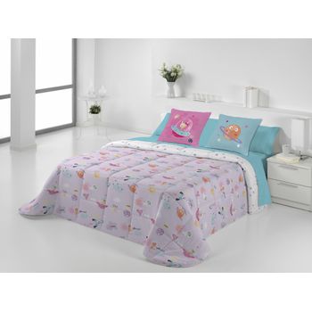 Colcha Bouti Reversible Y Funda De Cojín Donegal Dreike Cama 90 Cm Cotton  Feeling con Ofertas en Carrefour