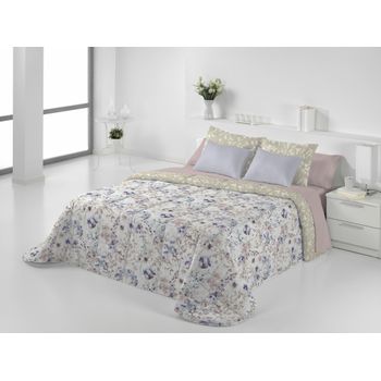 Conforter Nordico Mesina Color Malva Cama De 80 Cms.