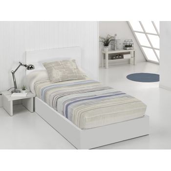 Vipalia - Juego De Sábanas De Franela 100% Algodón. Cama 180 Cm. Ramas Azul  con Ofertas en Carrefour