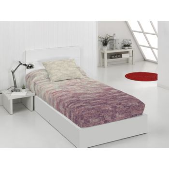 Edredon Conforter Velvet Liso Aterciopelado Gris Para Cama De 135 Cm con  Ofertas en Carrefour