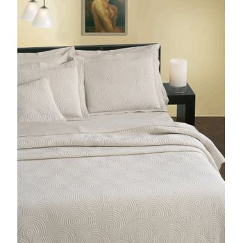 Colcha Bouti Para Cama Invierno. Colcha Cubre Cama Dancing. Cama 90. Color Blanco