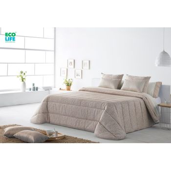 Edredón Conforter Nordico Con Relleno De 400 Gr Ferrara Beige Para Cama De 120 Cm