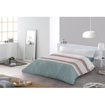 Funda Nórdica Reversible Torreta Microfibra Gris 240x220 Cama De 150 con  Ofertas en Carrefour