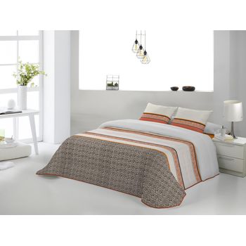 Edredón Nórdico 300gr Bicolor Reversible Cama 135/140cm Visón/ Beige  Donegal Collections con Ofertas en Carrefour