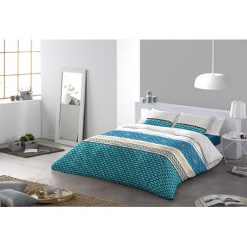 Cotton Artean - Funda Nordica Kado Cama De 135 ( 220 X 240 Cm ) Cierre Con  Cremallera con Ofertas en Carrefour