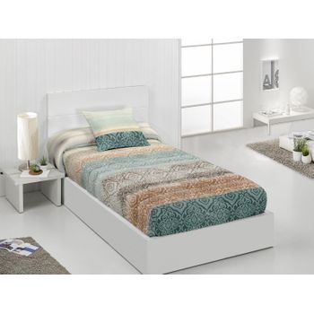 Edredon Ajustable Modelo Bakar Cama De 105 Cms.