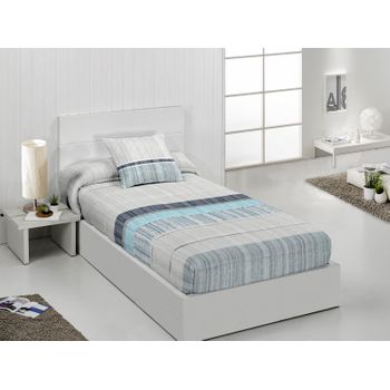 Edredon Ajustable Modelo Bombay Cama De 90 Cms.