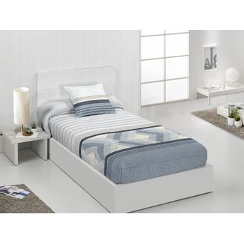 Edredon Ajustable Modelo Colman Cama De 90 Cms.