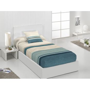 Edredon Ajustable Modelo Mila Cama De 90 Cms.