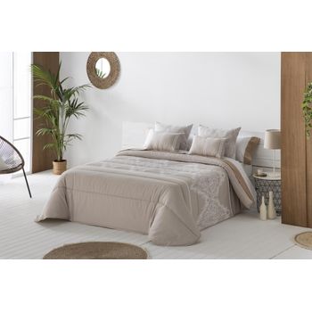 Conforter Nordico 240gr Idalia Beige Para Cama De 90 Cm