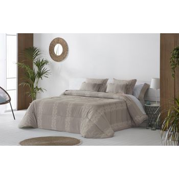 Conforter Nordico 240gr Anoia Beige Para Cama De 105 Cm