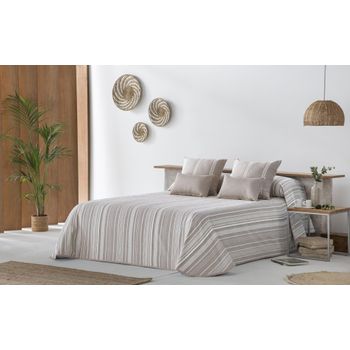 Conforter Nordico Con Relleno De 240 Gr Soller Beige Para Cama De 135 Cm