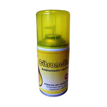 Biotrends Ambientador De Aerosol En Spray Con Citronella, 225 Ml