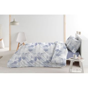 Funda Nórdica Estampada 2 Piezas Polo Polo Elba Azul Cama 135 Cm