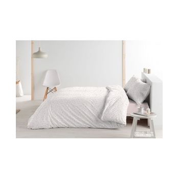 Funda nórdica microfibra blanca 260x240 Cama de 180 OASIS