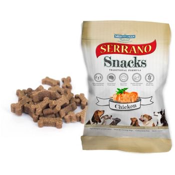 Mediterranean Natural Serrano Snacks Ricos En Pollo 100 Gr