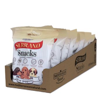 Mediterranean Set De Snacks Serrano, Especial Cachorros, 100 G