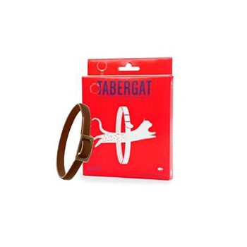 Dfv Tabergat Collar De Tratamiento Preventivo Contra Pulgas Para Gatos, 33 Cm