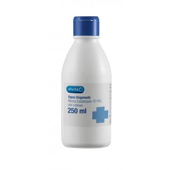 Desinfectante De Agua Oxigenada Reforzada Para Las Heridas Superficiales, 250 Ml, Alvita