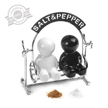 Balvi - Set Sal & Pimienta Salt&pepper Metal/cer�mica