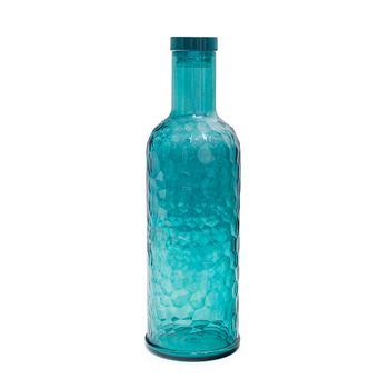 Balvi Botella Provence 1l Color Azul Con Tapón Acrílico 28cm