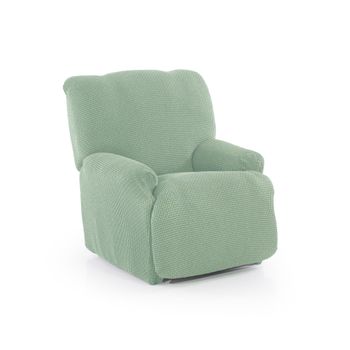 Funda De Tejido Súper Elástico Para Sillón Relax Niagara 1 Plaza 70 - 100 Cm Color Turquesa