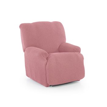 Funda De Tejido Súper Elástico Para Sillón Relax Niagara 1 Plaza 70 - 100 Cm Color Rosa Pastel