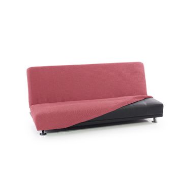 Funda De Tejido Súper Elástico Para Sofá Clic Clak Niagara 3 Plazas 160 - 200 Cm Color Fuxia Claro