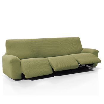 Funda De Tejido Súper Elástico Para Sillón Relax Pies Juntos Niagara 3 Plazas Con 3 Reposapies 210 - 290 Cm Color Pistacho