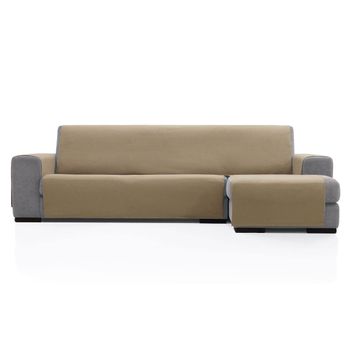 Protector Cubresofa Sofa Chaise Longue Derecha Dover 240 Cm Tacto Algodón.color Beig